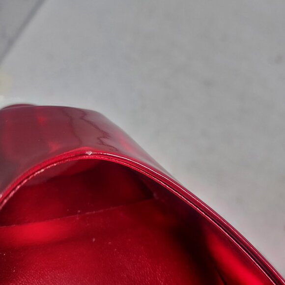 CHRISTIAN LOUBOUTIN Me Dolly Patent Leather Black Heel Sandal - Picture 14 of 16